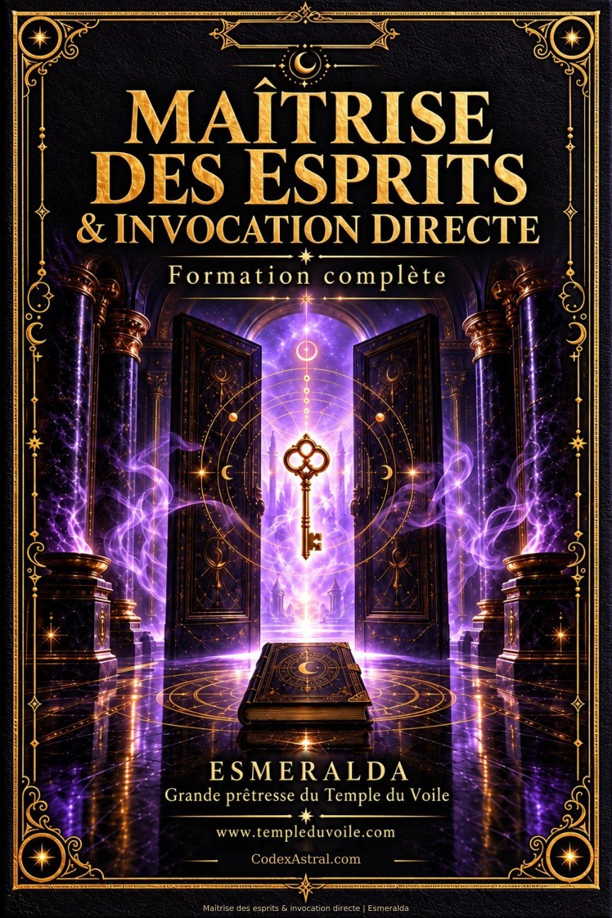 Couverture de Maîtrise des esprits & invocation directe