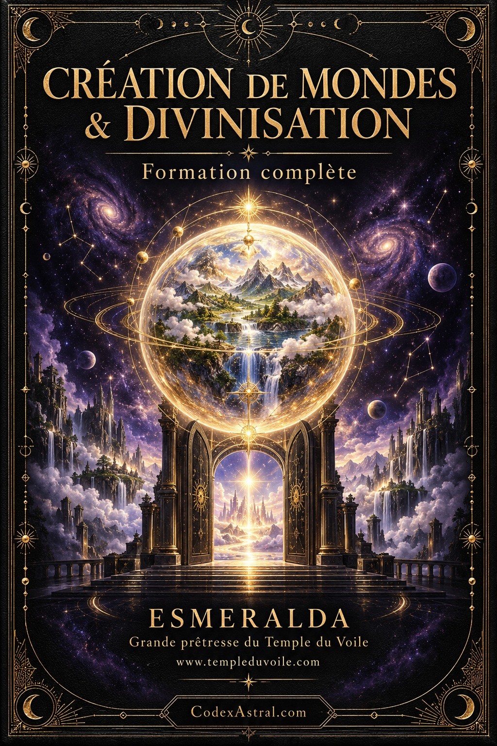 Couverture de Création de mondes & divinisation