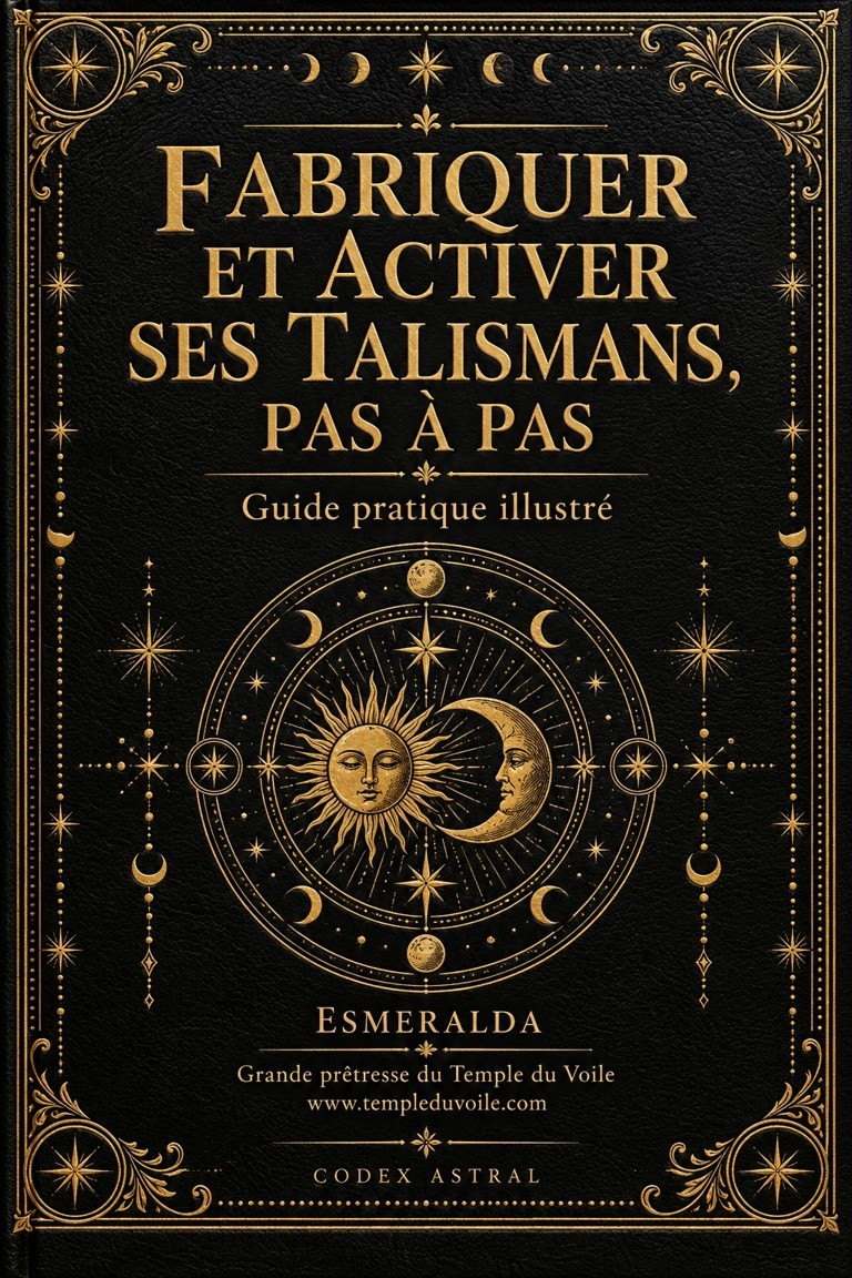 Couverture de Fabriquer et activer ses talismans, pas à pas